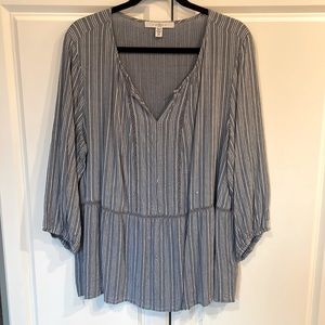 Blue Stripped Blouse